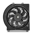 Single AC Condenser Fan with Shroud Assembly for Honda Passport Isuzu Axiom Amigo Rodeo