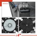 Right AC Condenser Cooling Fan Assembly for 2014 Honda Accord