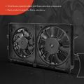 Engine Radiator Cooling Fan Assembly with Shroud for Chevrolet Impala 06-11 Buick