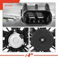 Engine Radiator Cooling Fan Assembly with Shroud for Chevrolet Impala 06-11 Buick