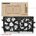 Engine Radiator Cooling Fan Assembly with Shroud for Chevrolet Impala 06-11 Buick