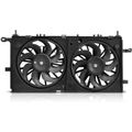 Dual Radiator Fan Assembly with Shroud for Chevrolet Uplander 2006-2008 Buick