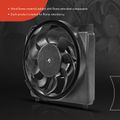 Engine Radiator Cooling Fan Assembly with Shroud for Jeep Cherokee 95-96