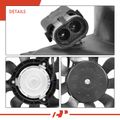 Engine Radiator Cooling Fan Assembly with Shroud for Jeep Cherokee 95-96