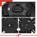 Single Radiator Cooling Fan Assembly with Shroud for 2004 Dodge Durango