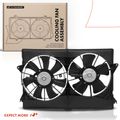 Dual Engine Radiator Cooling Fan Assembly with Shroud for 2004-2008 Chrysler Pacifica