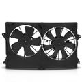 Dual Engine Radiator Cooling Fan Assembly with Shroud for 2004-2008 Chrysler Pacifica