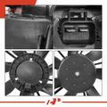 Engine Radiator Cooling Fan Assembly for 2010 Dodge Journey