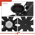 Radiator Cooling Fan Assembly with Shroud for 2006 Chrysler Crossfire