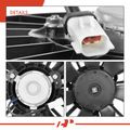 Engine Radiator Cooling Fan Assembly with Shroud for 2006 Dodge Caravan