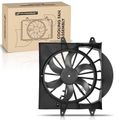 Engine Radiator Cooling Fan Assembly with Shroud for 2008 Jeep Commander