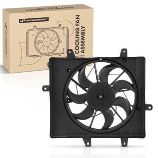 Engine Radiator Cooling Fan Assembly with Shroud for Chrysler PT Cruiser 06-10