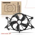 Engine Radiator Cooling Fan Assembly with Shroud for 2017 Ram 3500