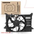 Engine Radiator Cooling Fan Assembly with Shroud for 2013 Ford Edge