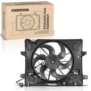 Engine Radiator Cooling Fan Assembly with Shroud for Ford Crown Victoria 03-05