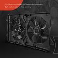 Dual Radiator Cooling Fan Assembly with Brushless Motor Assembly for 2019 GMC Sierra 1500