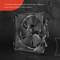 Engine Radiator Cooling Fan Assembly with Shroud for 2009 Honda CR-V