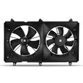 Dual Radiator Fan Assembly with Shroud for 2004 Honda Accord