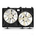 Dual Radiator Cooling Fan Assembly with shroud for 2011 Toyota Highlander