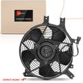 Single AC Condenser Fan Assembly with Shroud for Mitsubishi Montero Sport 98-04