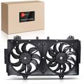 Dual Radiator Cooling Fan with Shroud Assembly for Mazda 6 2011-2013 V6 3.7L