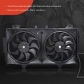 Dual Radiator Cooling Fan with Shroud Assembly for Mazda 6 2011-2013 V6 3.7L