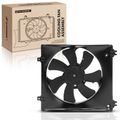 Right Radiator Cooling Fan Assembly with Shroud for Acura TL 2009-2011 V6 3.7L