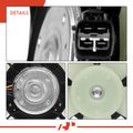 Engine Radiator Cooling Fan Assembly with Shroud for 2013 Mazda 2