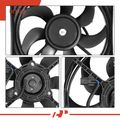 Radiator Cooling Fan Assembly with Shroud for 2010 Kia Rio