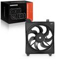 Radiator Cooling Fan Assembly with Shroud for 2010 Kia Rio