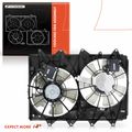 Dual Radiator Cooling Fan Assembly with Controller for 2009 Mazda CX-9