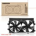 Engine Radiator Cooling Fan Assembly with Shroud for 2008-2013 Mitsubishi Outlander