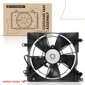 Engine Cooling Fan Assembly with Shroud for 2012-2015 Honda Civic