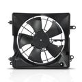 Engine Cooling Fan Assembly with Shroud for 2012-2015 Honda Civic