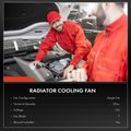 Engine Radiator Cooling Fan Assembly for 2006 Volvo S80