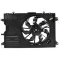 Single AC Condenser Fan Assembly with Shroud for Mitsubishi Eclipse 2007-2012 V6 3.8L