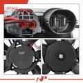 Radiator Cooling Fan Assembly with shroud & controller for 2012 Ford Fusion