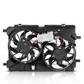 Radiator Cooling Fan Assembly with shroud & controller for 2012 Ford Fusion