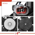 Engine Radiator Cooling Fan Assembly with Shroud for 2009 Acura MDX