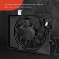 Radiator Cooling Fan Assembly with shroud for 2016 Hyundai Elantra