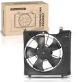 Left AC Condenser Cooling Fan Assembly with Shroud for 2017 Acura ILX