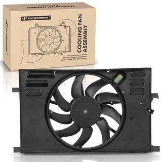 Engine Radiator Cooling Fan Assembly for Jeep Renegade 15-18 Fiat 500X 2.4L