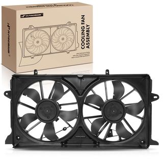 Engine Radiator Cooling Fan Assembly with Shroud for Chevy Suburban GMC Sierra