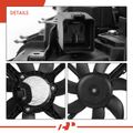 Engine Radiator Cooling Fan Assembly for 2021 Ram ProMaster 1500