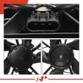 Dual Radiator Cooling Fan Assembly with Shroud for 2005 Mercury Mariner