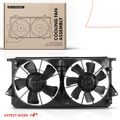 Dual Radiator Fan Assembly with Shroud for 2007 Buick Lucerne