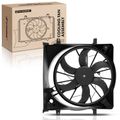 Radiator Cooling Fan Assembly with Shroud for 2004 Jeep Liberty