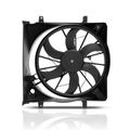 Radiator Cooling Fan Assembly with Shroud for 2004 Jeep Liberty