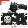 Engine Radiator Cooling Fan Assembly with Shroud for 2006 Jeep Liberty