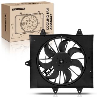 Engine Radiator Cooling Fan Assembly with Shroud for Chrysler PT Cruiser 2006-2009